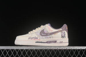 Nike Air Force 1'07 Low "Purple Rabbit Baby" Series Purple Air Force 1 Low Top Casual Skate Shoes FJ7740-910