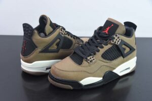 YNX13660048 Travis Scott x AJ 4 Olive Brown Limited AJ4-882335