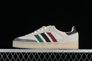 J Version Kith x Clarks x Adidas Originals 8th Street Samba IE4032 Samba Series Low Top Retro Casual Skate Shoes