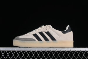 J Version Kith x Clarks x Adidas Originals 8th Street Samba IE4033 Samba Series Low Top Retro Casual Skate Shoes