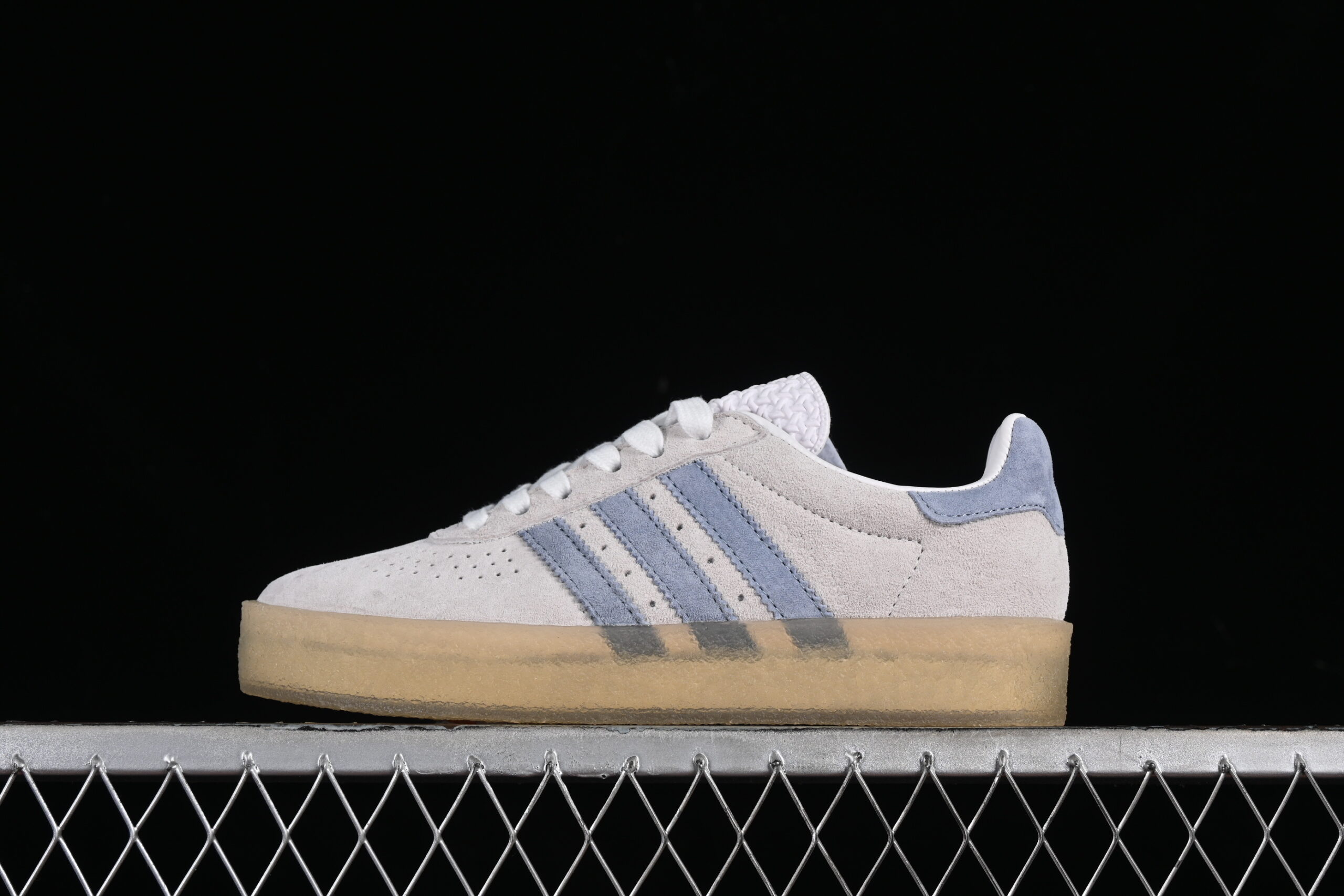 J Version Kith x Clarks x Adidas Originals 8th Street Samba IE4035 Samba Series Low Top Retro Casual Skate Shoes