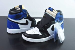 GHFJ15634762 OG Version F x Ux Air Jordan 1 New Blue High Top Basketball Shoes IO7847-001