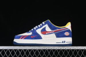 Nike Air Force 1'07 Low Dickies Collaboration White Blue Air Force 1 Low Top Casual Skate Shoes SY1388-006