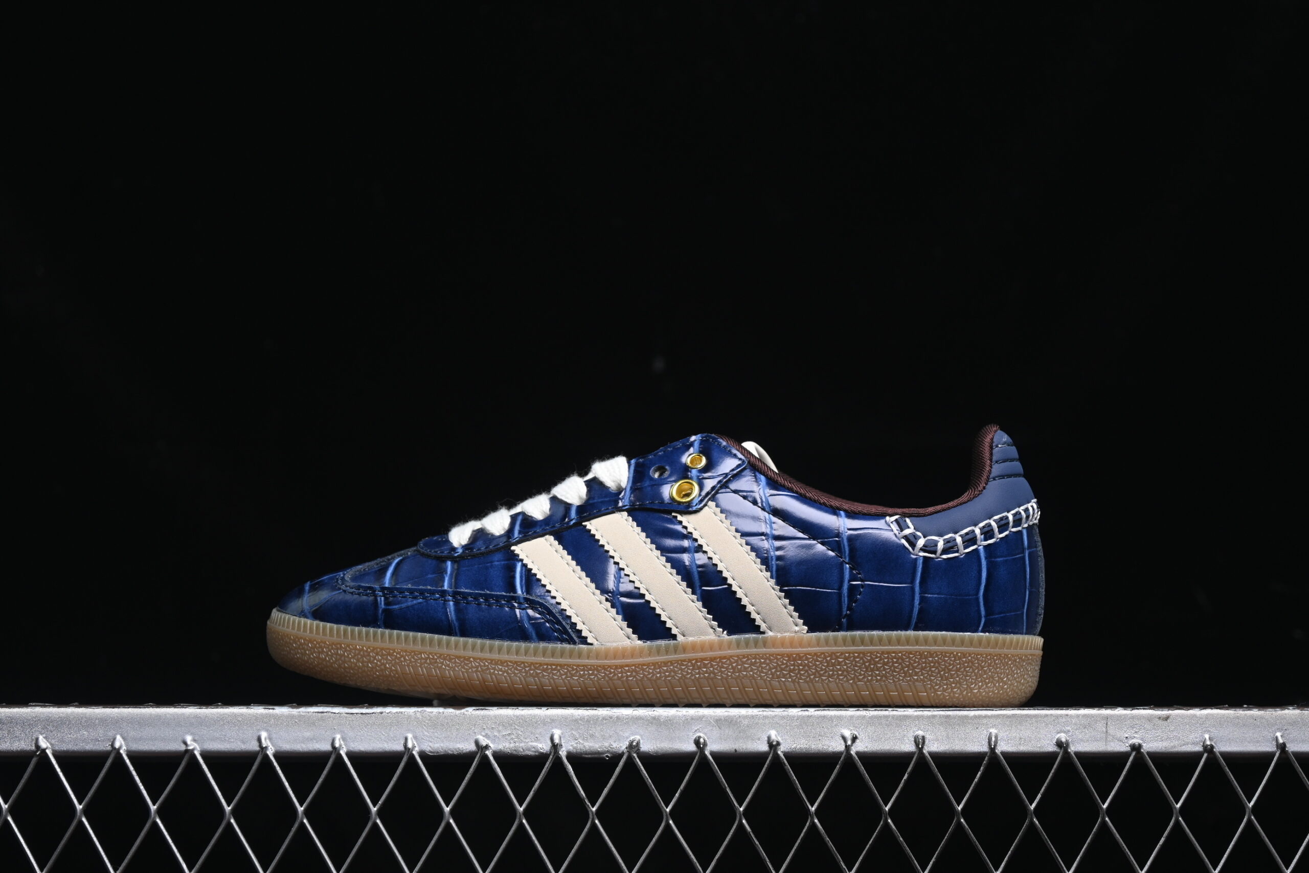 N Version Wales Bonner x Adidas Originals Samba JH9825 Adidas Samba Collaboration Series Casual Skate Shoes