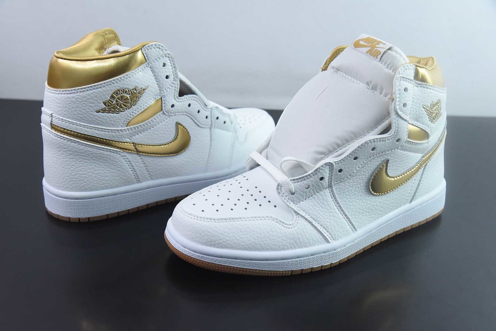GLO37813637 Air Jordan 1 High OG Non Slip Wear Resistant High Top Basketball Shoes FD2596-200 Brown