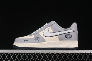 Nike Air Force 1'07 Low Kaws Collaboration Cream Grey Air Force 1 Low Top Casual Skate Shoes KK1988-077