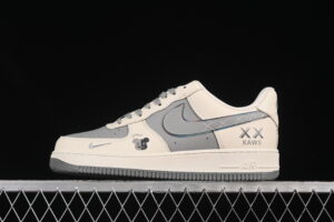 Nike Air Force 1'07 Low Kaws Collaboration Cream Grey Air Force 1 Low Top Casual Skate Shoes KK1988-078