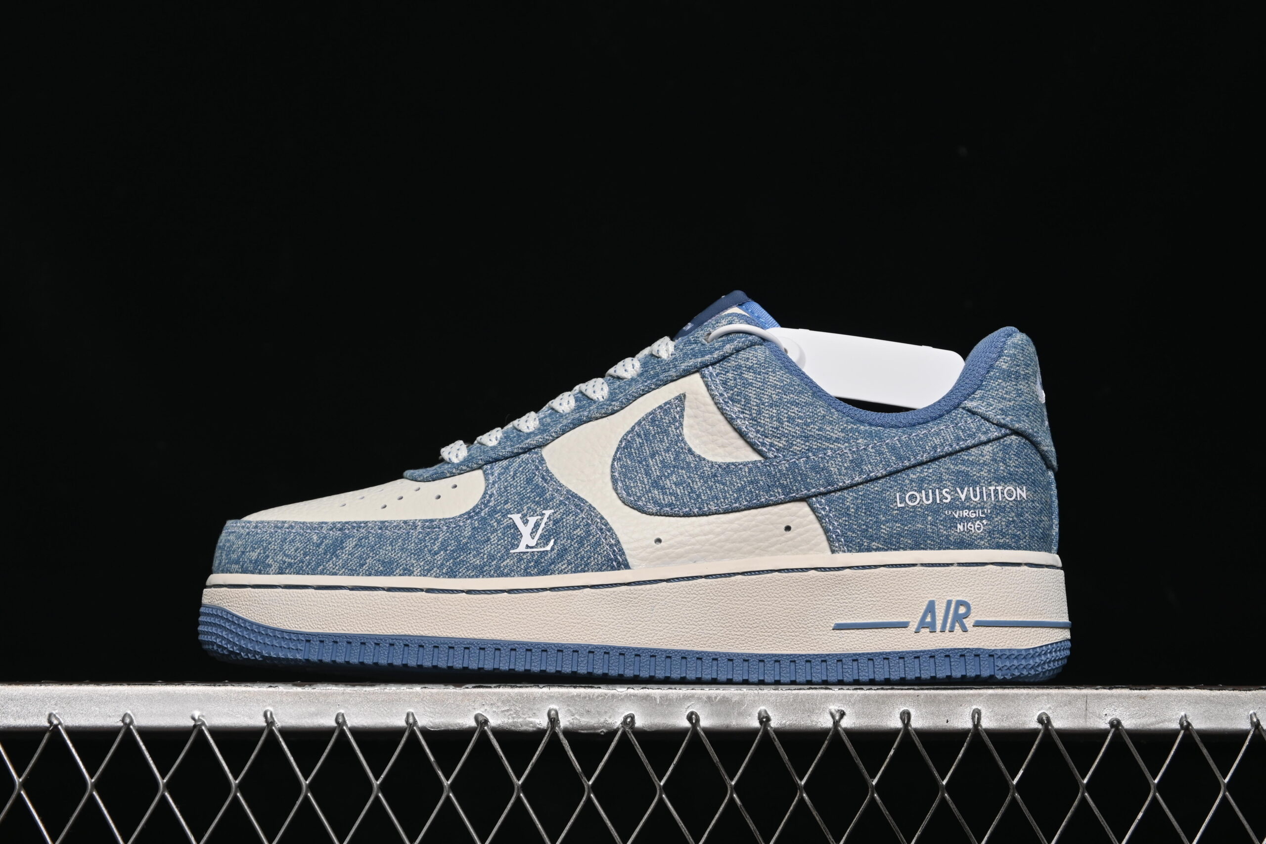Nike Air Force 1'07 Low LV Collaboration Blue Air Force 1 Low Top Casual Skate Shoes LW9279-021