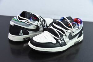 HAJD67937532 Nike Air Jordan 1 Low Top Air Jordan 1 Low Top Casual Skate Shoes DQ8422 001