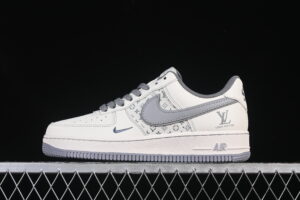 Nike Air Force 1'07 Low LV Collaboration Cream Grey Air Force 1 Low Top Casual Skate Shoes HH7518-079