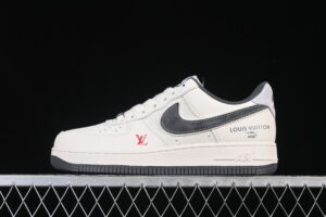 Nike Air Force 1'07 Low LV Collaboration Cream Grey Air Force 1 Low Top Casual Skate Shoes MZ9588-811