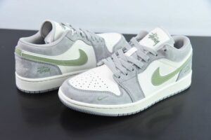 HFWH93518646 Nike Air Jordan 1 Collaboration Green Grey WG8850-016 1
