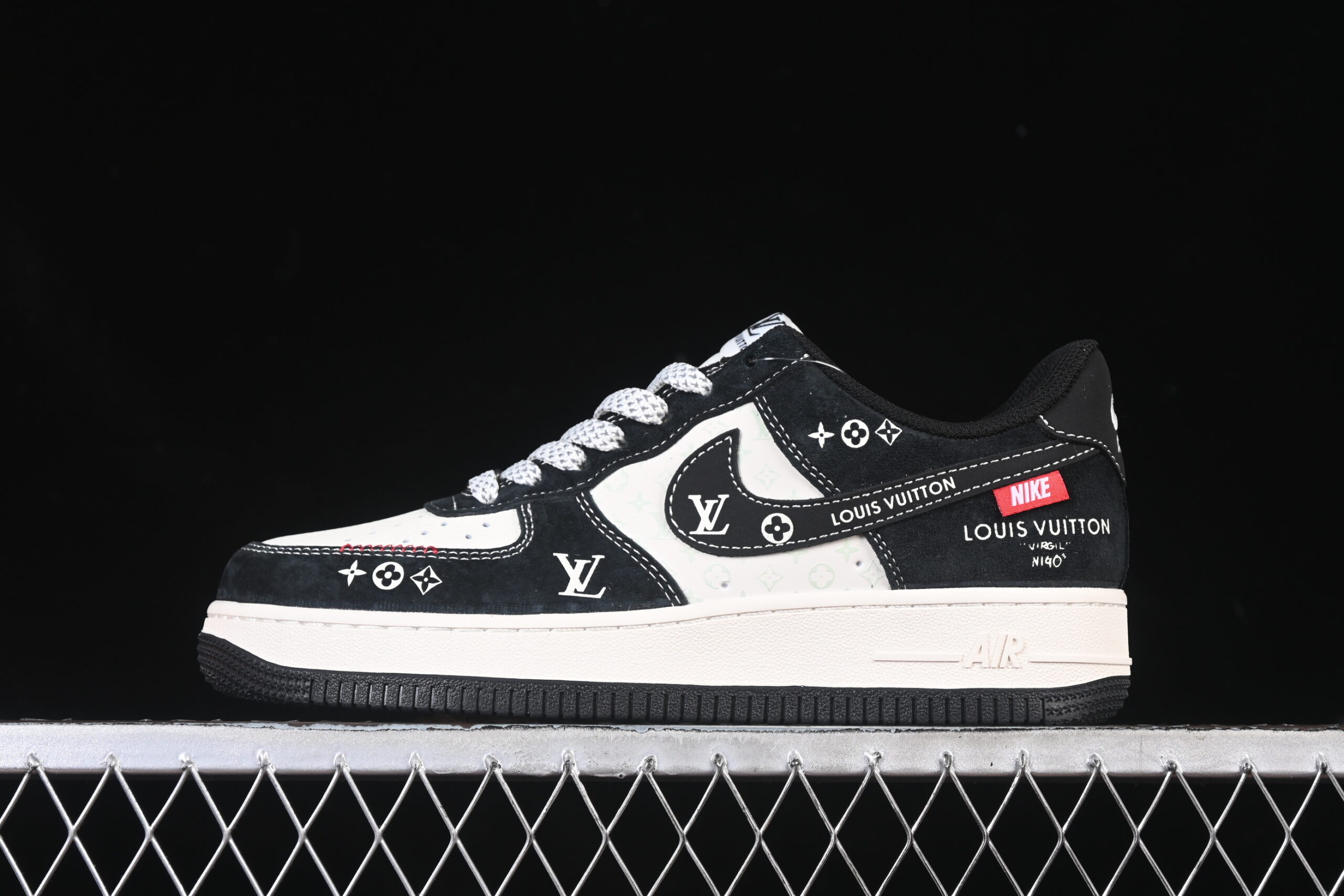 Nike Air Force 1'07 Low LV Collaboration Grey Air Force 1 Low Top Casual Skate Shoes CX5050-Y07