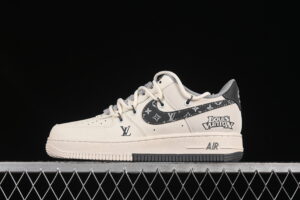 Nike Air Force 1'07 Low LV Collaboration Grey Air Force 1 Low Top Casual Skate Shoes DM6868-063