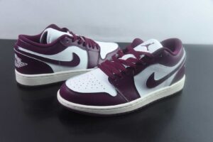 HLE23332035 Nike Air Jordan 1 OG Low Top Retro Basketball Shoes Red DC0774-161