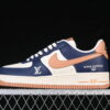 Nike Air Force 1'07 Low LV Collaboration Blue Brown Air Force 1 Low Top Casual Skate Shoes NH0601-585