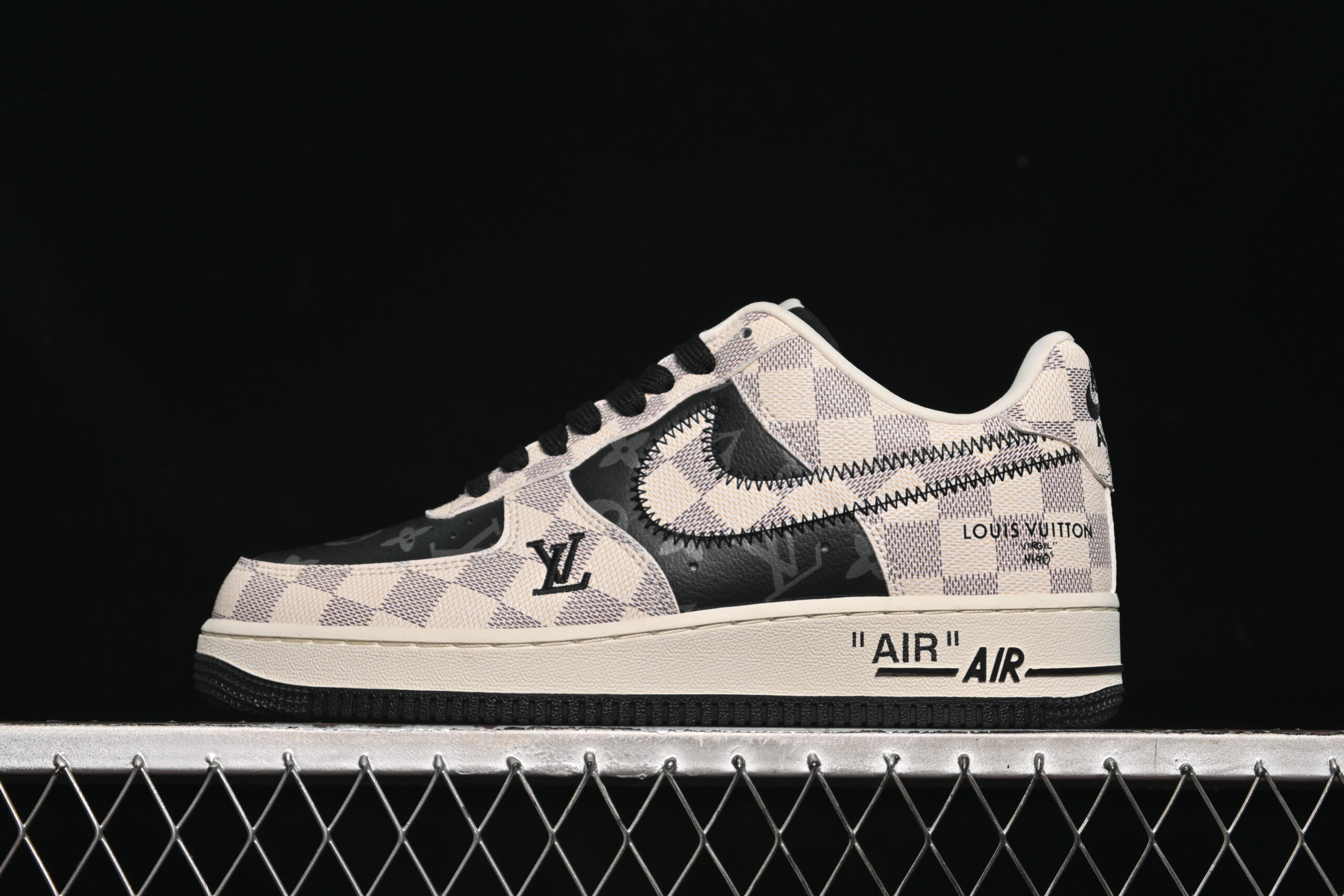 Nike Air Force 1'07 Low LV Collaboration Grey Air Force 1 Low Top Casual Skate Shoes SC0601-562