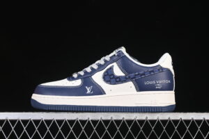 Nike Air Force 1'07 Low LV Collaboration Blue Air Force 1 Low Top Casual Skate Shoes JP8028-009
