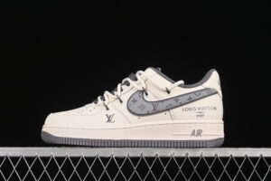 Nike Air Force 1'07 Low LV Collaboration Grey Air Force 1 Low Top Casual Skate Shoes DM6868-067