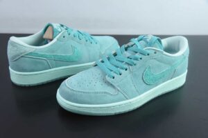 JAJC13228835 Air Jordan 1 "Washed Teal" Jordan 1 Low Top Culture Casual Skate Shoes HQ8111-300