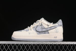 Nike Air Force 1'07 Low LV Collaboration Grey Air Force 1 Low Top Casual Skate Shoes DM6868-062