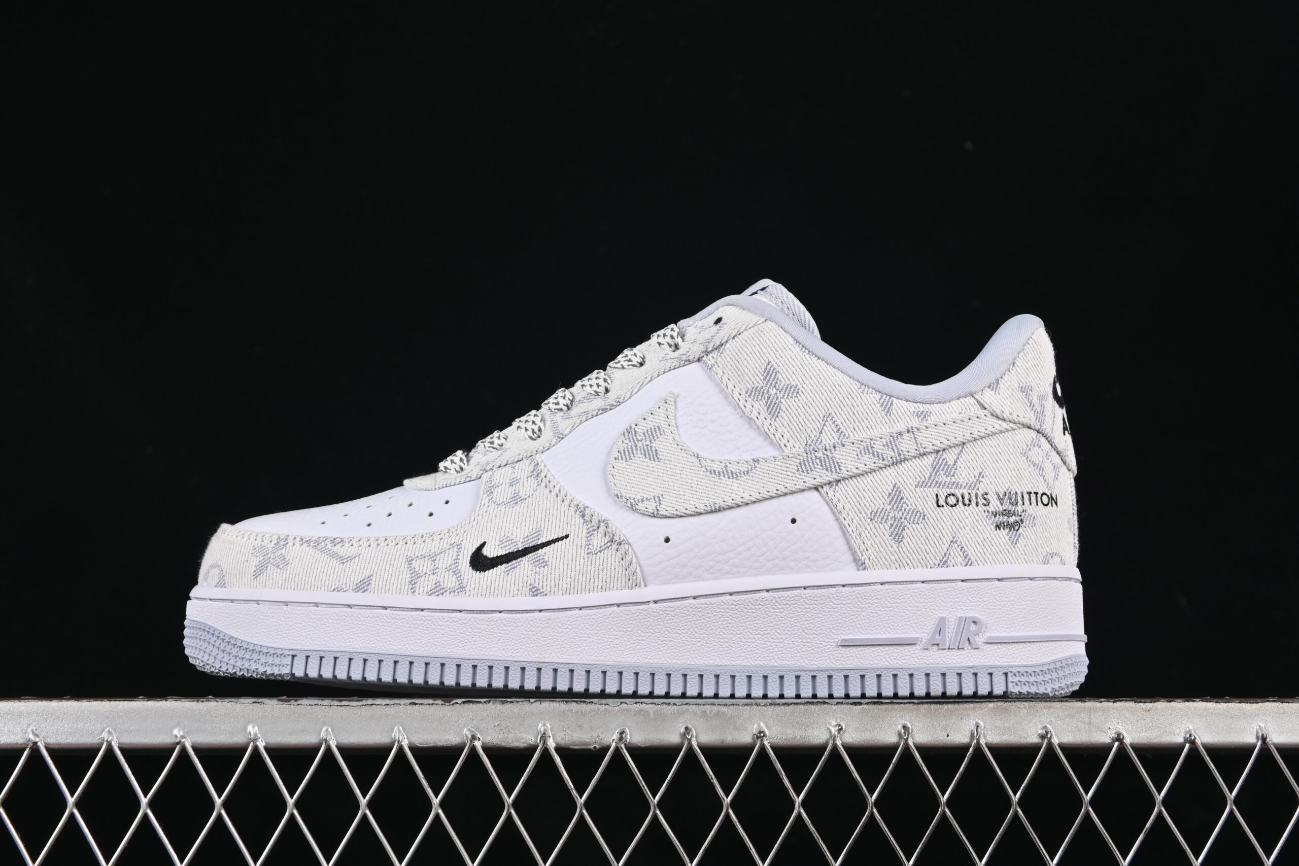 Nike Air Force 1'07 Low LV Collaboration Grey Air Force 1 Low Top Casual Skate Shoes SC0601-552