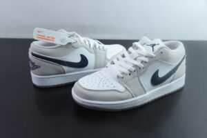 JLD65047031 Air Jordan 1 Low Top White Black Jordan 1 Black White 553558-172