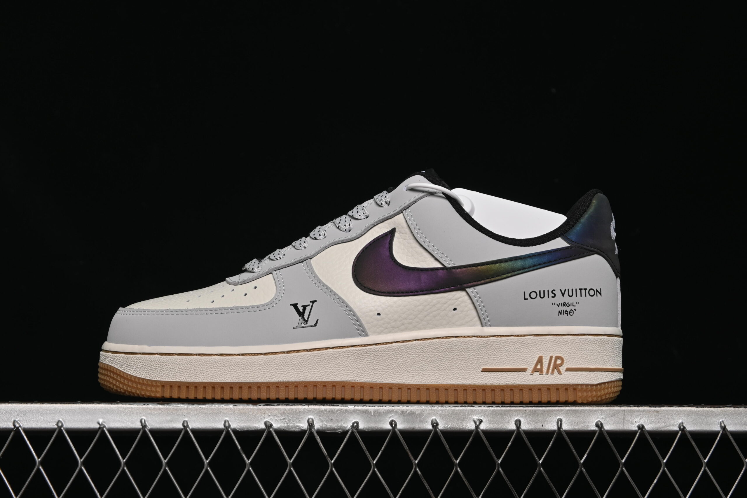 Nike Air Force 1'07 Low LV Collaboration Grey White Air Force 1 Low Top Casual Skate Shoes Gradient LW9279-020