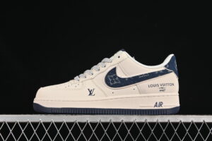 Nike Air Force 1'07 Low LV Collaboration Blue Air Force 1 Low Top Casual Skate Shoes SM6668-102