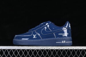 Nike Air Force 1'07 Low LV Collaboration Blue Air Force 1 Low Top Casual Skate Shoes NH0601-524
