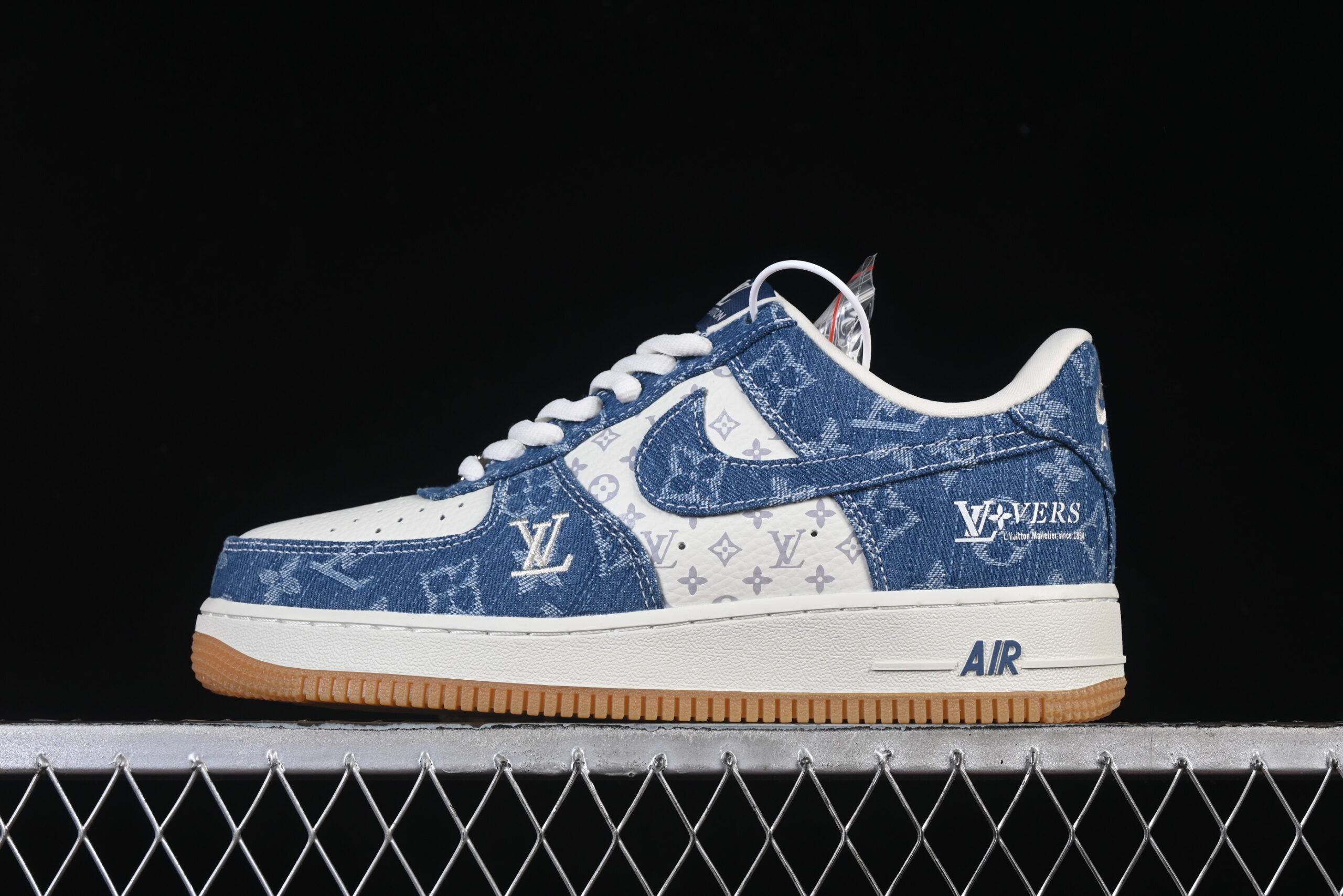 Nike Air Force 1'07 Low LV Collaboration White Blue Air Force 1 Low Top Casual Skate Shoes YF9511-813