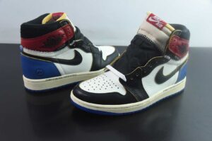 KHFK70402466 Collaboration Black White Blue Red ULx FDx Air Jordan 1 High IO7847-002