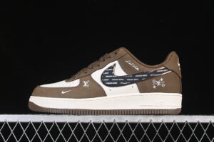 Nike Air Force 1'07 Low LV Collaboration Cream Green Black Air Force 1 Low Top Casual Skate Shoes DK0188-086