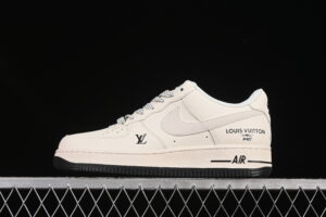Nike Air Force 1'07 Low LV Collaboration Cream White Black Air Force 1 Low Top Casual Skate Shoes XX3168-139