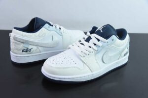 LAJO67961439 Air Jordan 1 Low Top Classic Retro Culture Casual Sports Basketball Shoes 553558-414