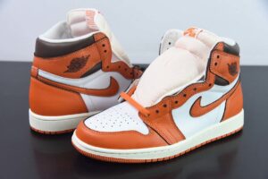 LEC95988757 Air Jordan 1 Jordan 1 High Top Basketball Shoes / White DO9369-101 2023