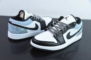 LFWS93451649 Nike Air Jordan 1 Low Top Retro Basketball Shoes 553558-132T