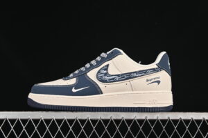 Nike Air Force 1'07 Low LV Collaboration Blue Air Force 1 Low Top Casual Skate Shoes DF0188-069
