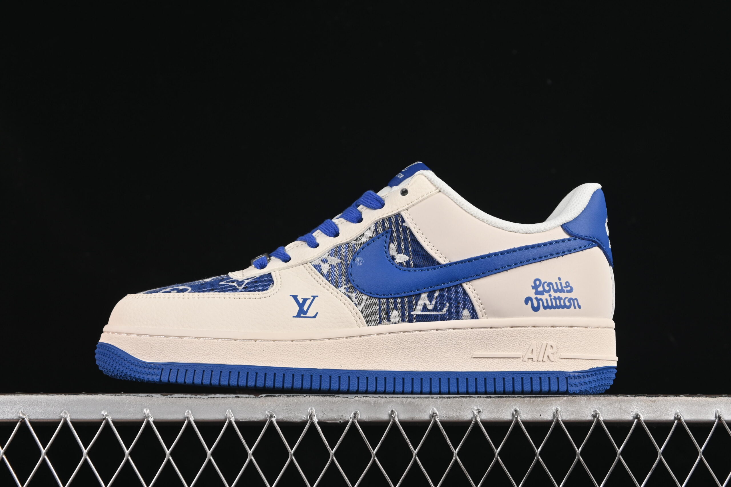 Nike Air Force 1'07 Low LV Collaboration Blue Air Force 1 Low Top Casual Skate Shoes XS1958-584