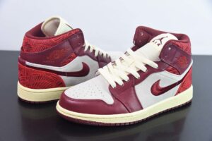 NAJA67097835 Air Jordan 1 Mid Mid Top Red DZ2820-601