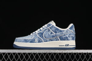 Nike Air Force 1'07 Low LV Collaboration Blue Air Force 1 Low Top Casual Skate Shoes SC9207-532