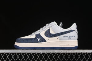 Nike Air Force 1'07 Low LV Collaboration Blue Air Force 1 Low Top Casual Skate Shoes JJ2508-701