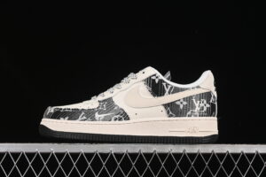 Nike Air Force 1'07 Low LV Collaboration Black Air Force 1 Low Top Casual Skate Shoes XS1958-585