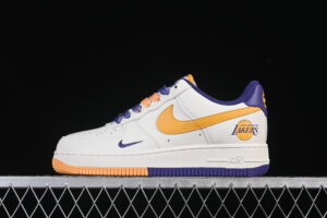 Nike Air Force 1'07 Low NBA Collaboration Purple Air Force 1 Low Top Casual Skate Shoes CS5288-006
