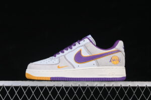 Nike Air Force 1'07 Low NBA Collaboration Purple Air Force 1 Low Top Casual Skate Shoes SS1979-004