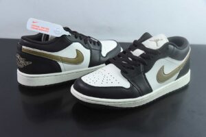 Year of the Horse NLU55141030 Nike Air Jordan 1 Black White Brown Low Top Casual Skate Shoes DC0774-200