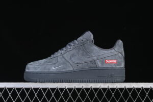 Nike Air Force 1'07 Low Supreme Collaboration Air Force 1 Low Top Casual Skate Shoes DF0188-115