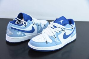 Custom OAJR87980633 Nike Air Jordan 1 Low Top Colorway 553558-414