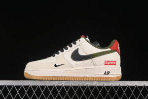 Nike Air Force 1'07 Low Supreme Collaboration Air Force 1 Low Top Casual Skate Shoes Gradient XS1958-567