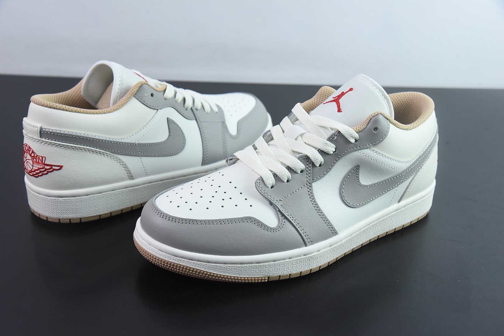PAJA23584736 Jordan Air Jordan 1 Cream Grey 553558-169